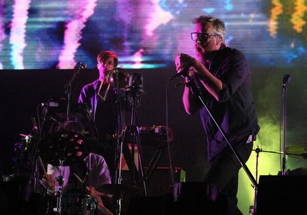 The National, with frontman Matt Berninger, returns to Atlanta for a sold out show at the Coca-Cola Roxy Theatre on June 16. Photo: Melissa Ruggieri/AJC