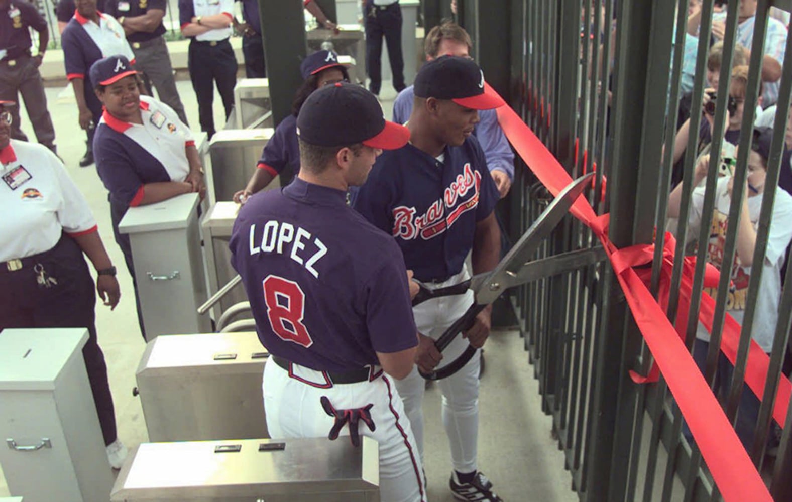 Turner Field's first Opening Day: April 4, 1997