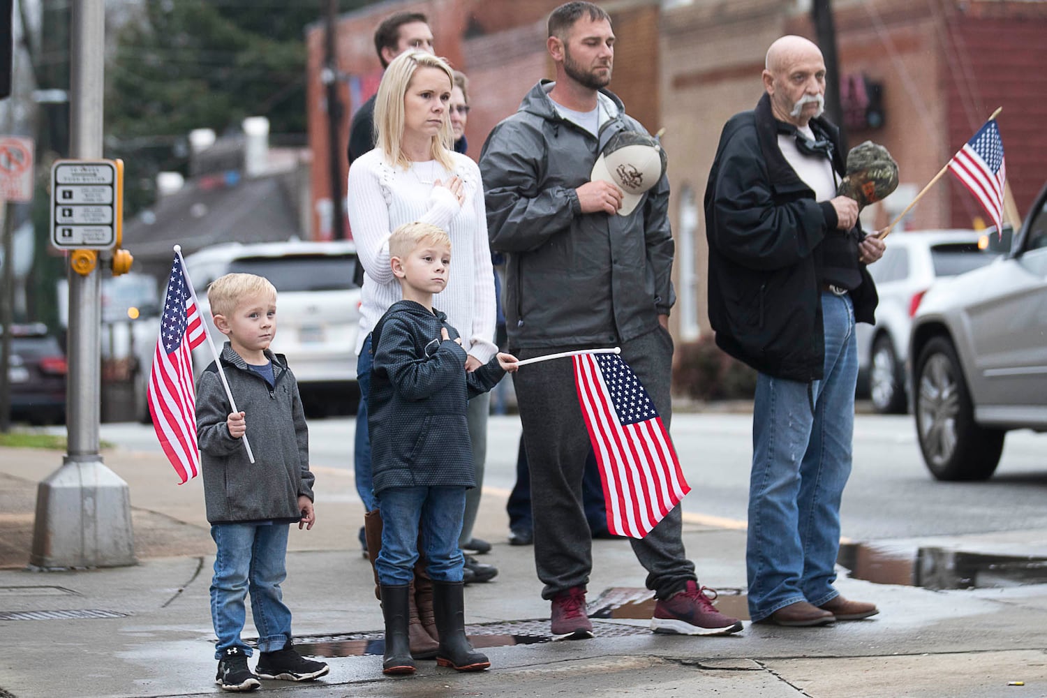 Photos: The funeral for Henry officer Michael Smith