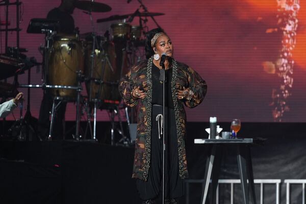 Jill Scott closes out day two of One Musicfest in Central Park on Sunday, Oct. 27, 2024.