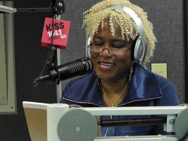 After leaving WSB-TV, Monica Pearson spent five years hosting radio shows at Kiss 104.1. Courtesy