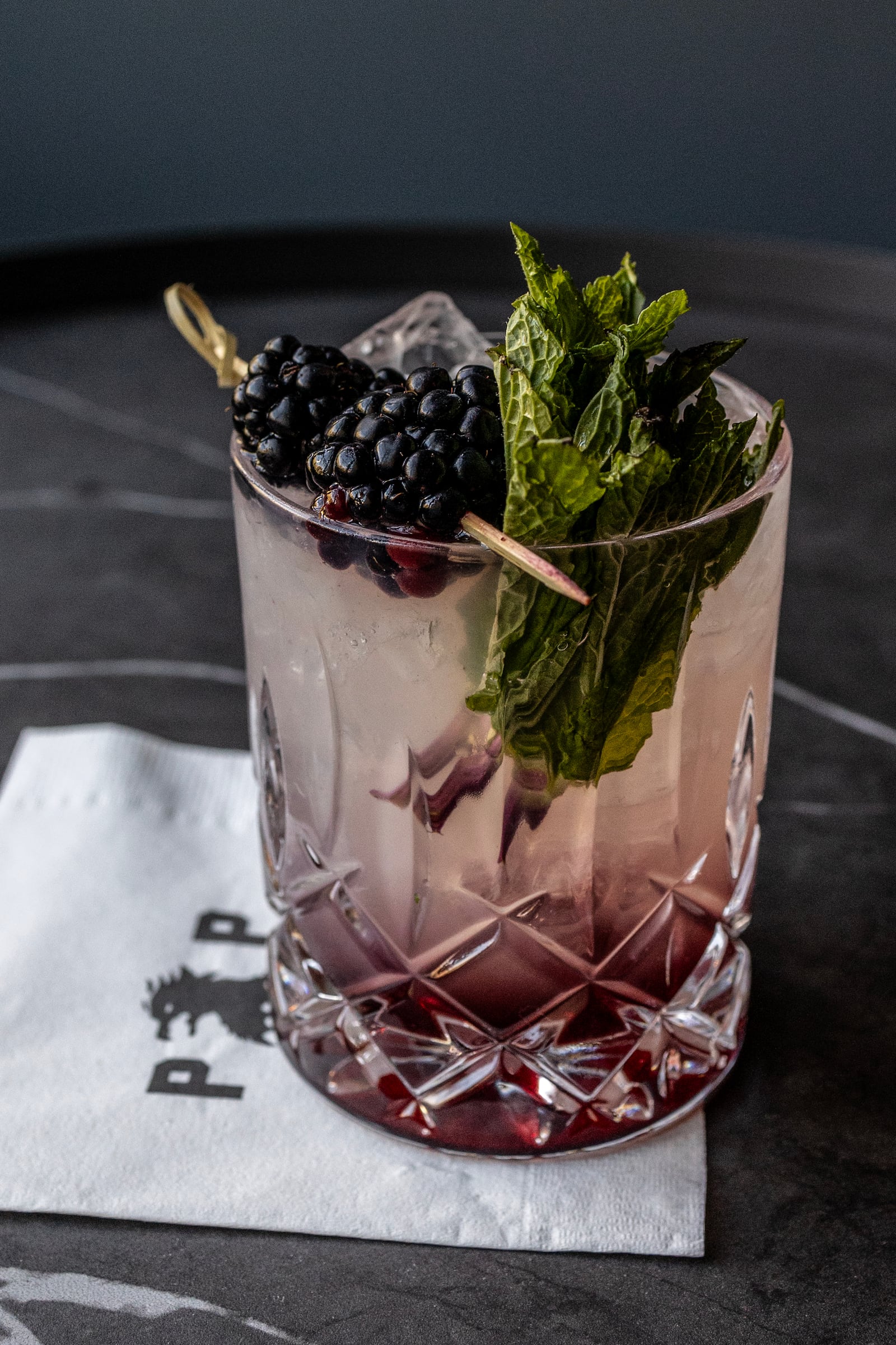 The Bramble Gin is on the cocktail list at Painted Park. / Courtesy of Painted Park