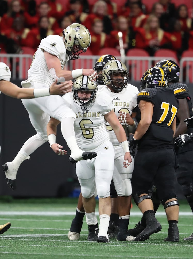 Georgia high school state football finals, Day 1