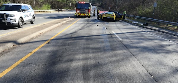 Three people, including a 5-year-old girl, were killed in a crash on Peachtree Corners Circle in Gwinnett County on Sunday, police said.