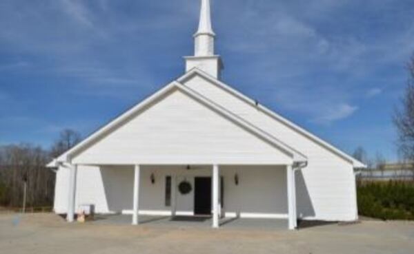 Authorities are searching for a man they say started a fire outside this White County church. 