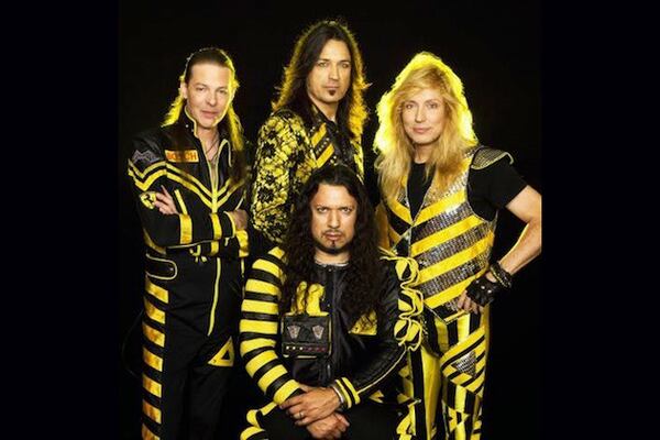 Stryper is still rocking the black and yellow.