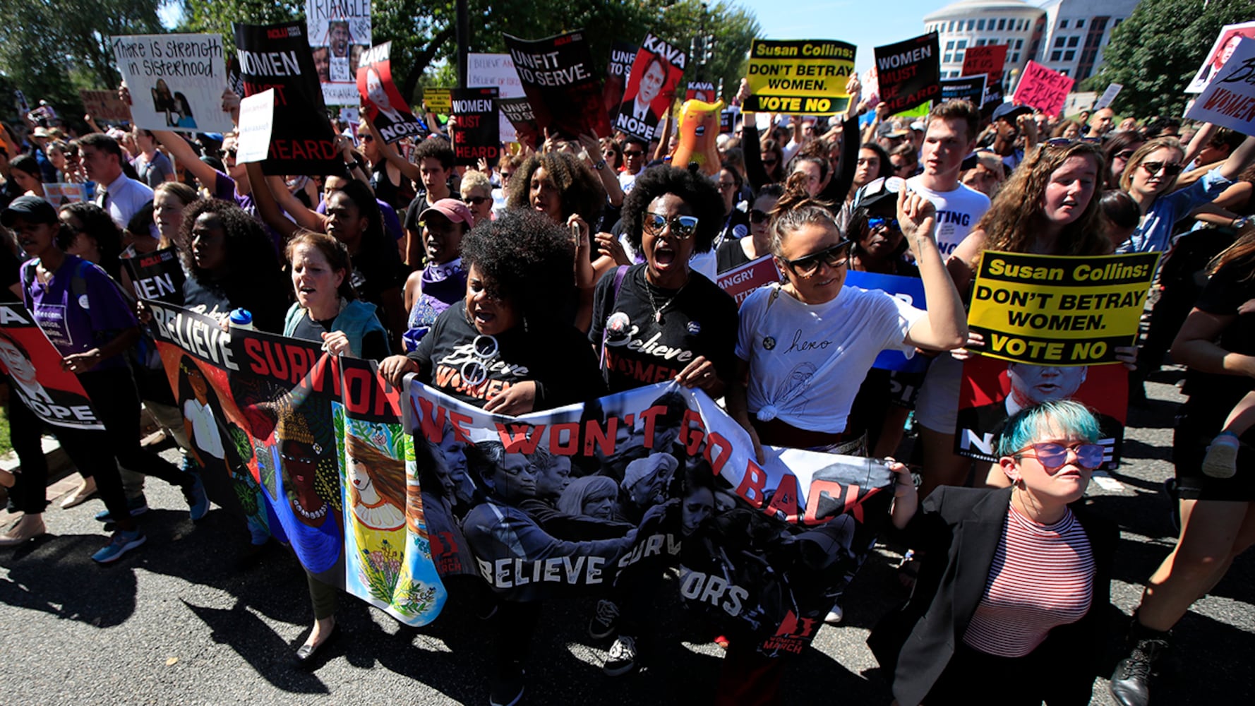 Thousands of protesters rally on Capitol Hill