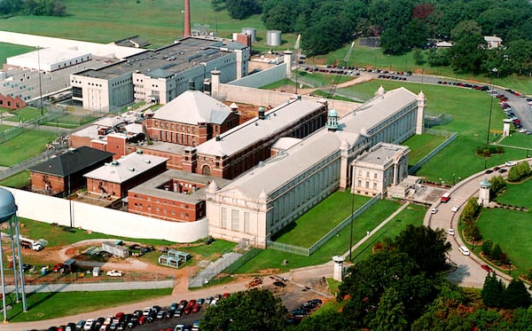 Aerial view of the U.S. Penitentiary in southeast Atlanta. (AJC file, 1994, Kevin Keister)