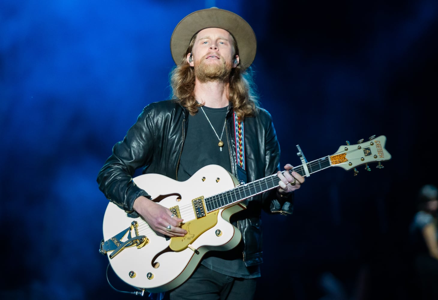 The Lumineers close out the Shaky Knees Music Festival - 10 years after they closed the first one. The three-day fest concluded at Atlanta's Central Park on Sunday night, May 7, 2023. (RYAN FLEISHER FOR THE ATLANTA JOURNAL-CONSTITUTION)