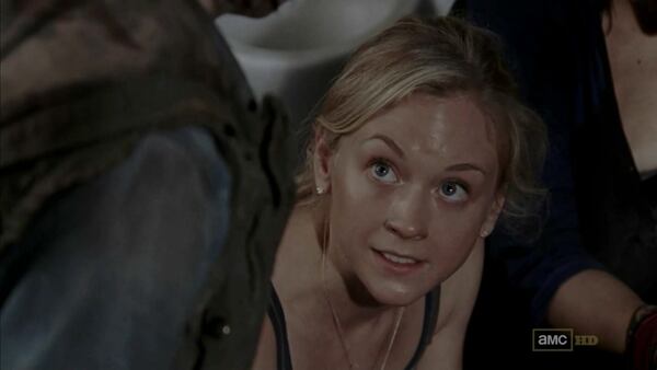 Beth Greene was accidentally shot, which didn't make her demise any easier. CREDIT: AMC