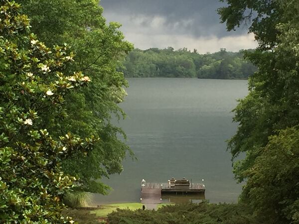 "This is a photo taken as the rain was moving eastward last year in May on Lake Oconee in Eatonton," wrote Harry Rouse. He said it reminded him of a jazz composition called "After the Rain" by John Coltrane.