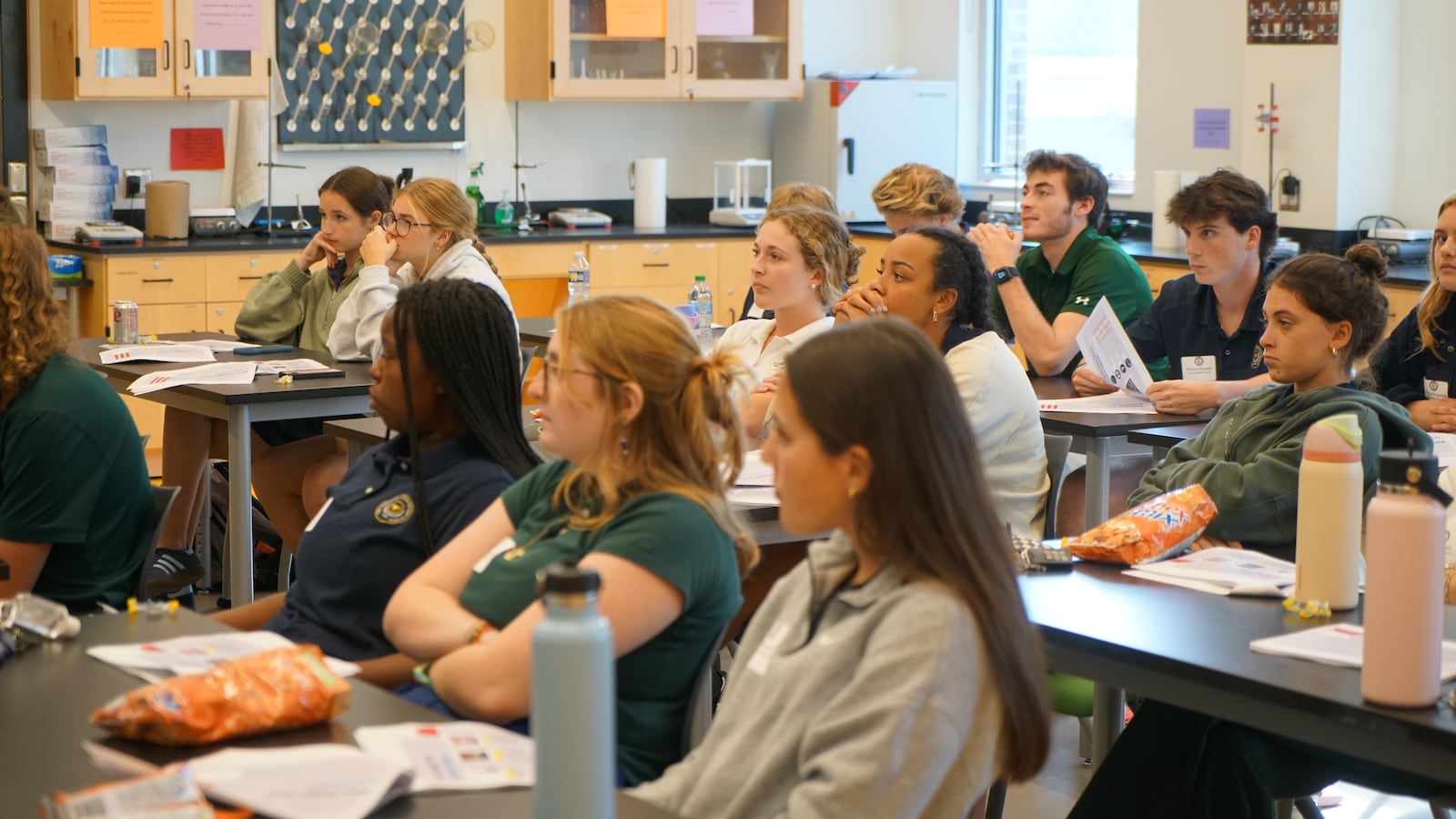 Savannah Country Day students attended training to work as student poll workers for the upcoming election.