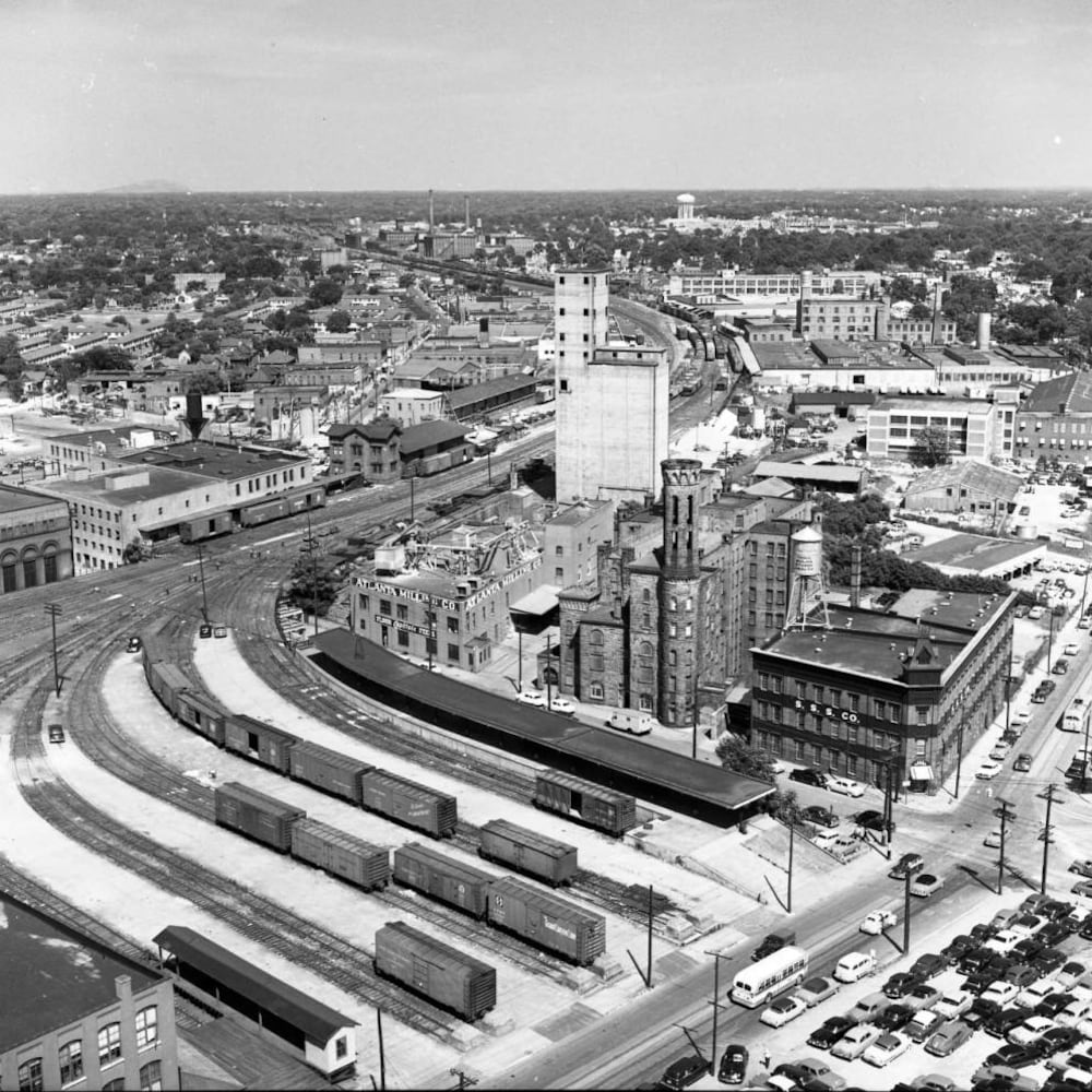 Atlanta cityscapes, 1950-1959