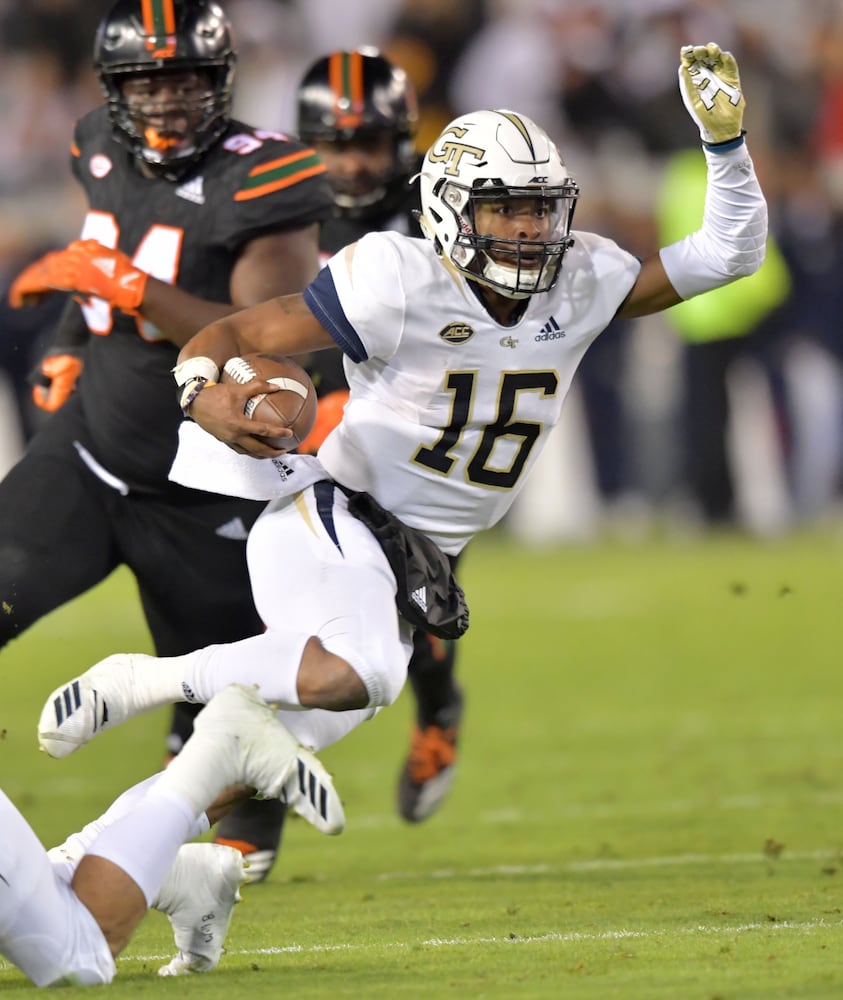 Photos: Georgia Tech seeks win over Miami, Mark Richt