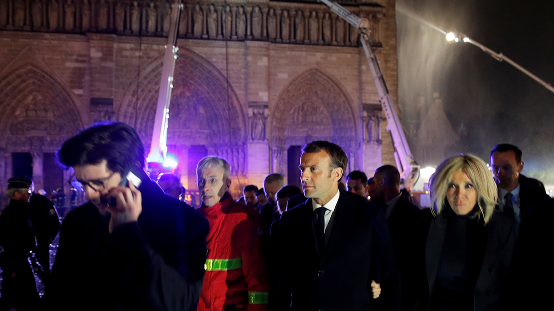 Photos: Paris’ Notre Dame Cathedral on fire