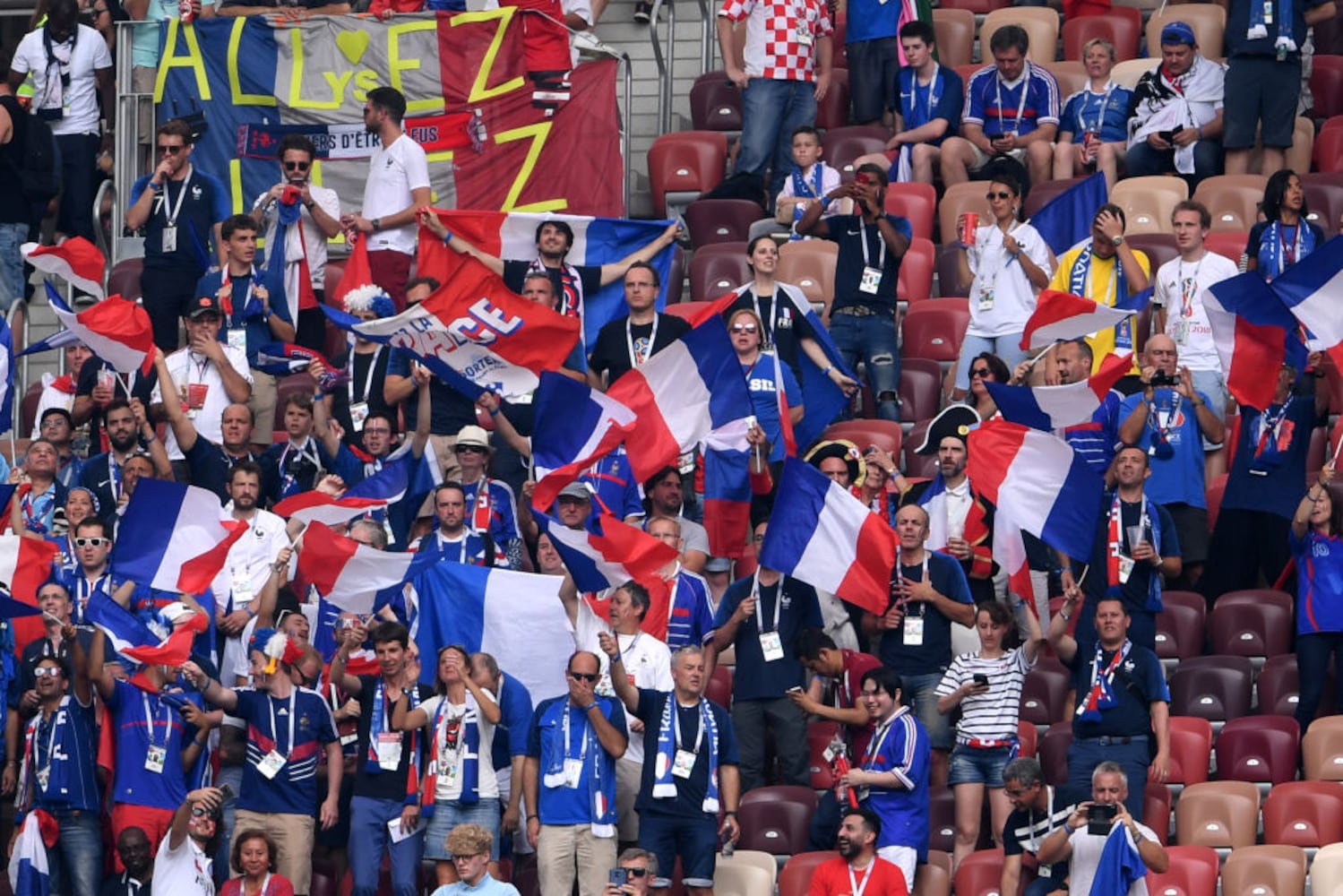 Photos: 2018 World Cup final -- France vs. Croatia