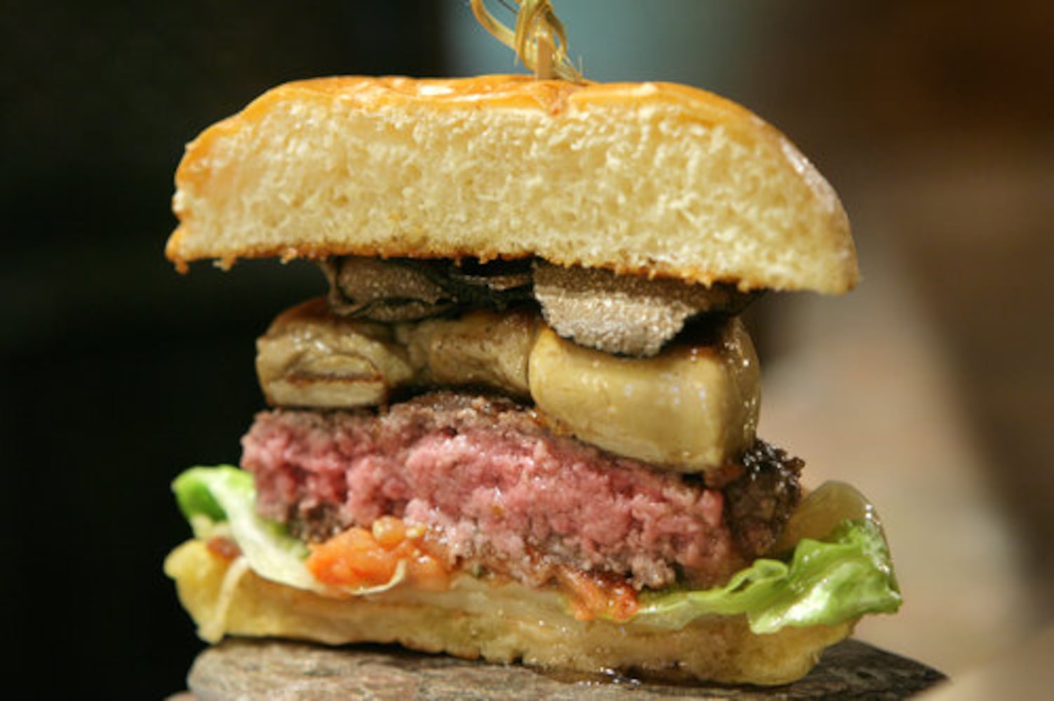 Exotic burgers take center stage