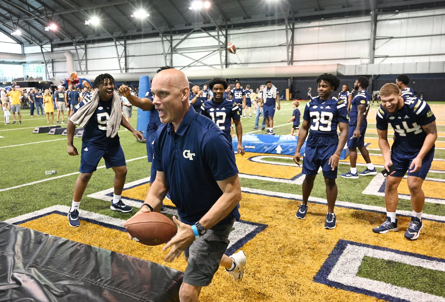 Georgia Tech fan day photo