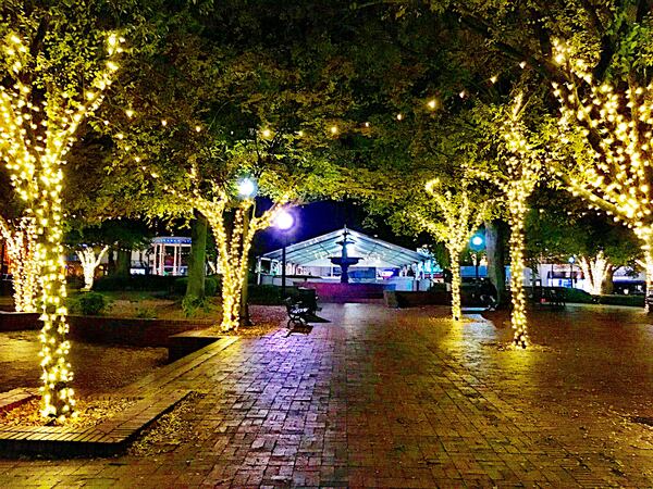 The ice skating rink in historic Marietta is set to open Friday.Photo credit: Aidan Thomas Hornaday