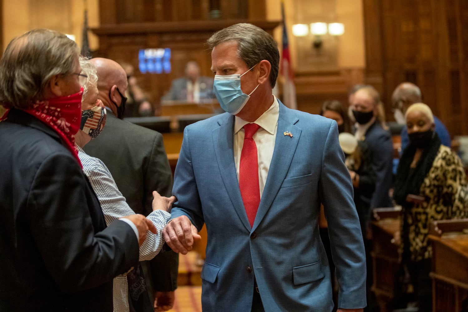 PHOTOS: Gov. Kemp signs hate-crimes bill on last day of legislative session