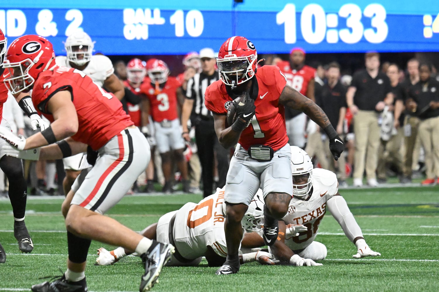 SEC Championship Georgia vs Texas