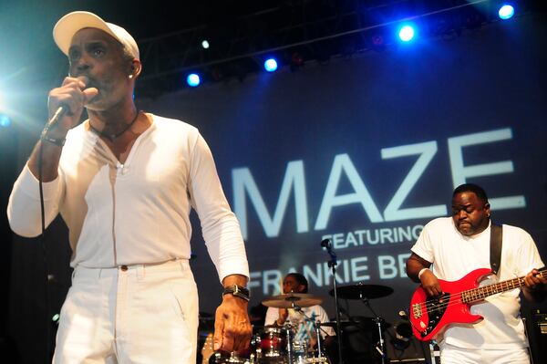  Frankie Beverly and Maze in recent years.