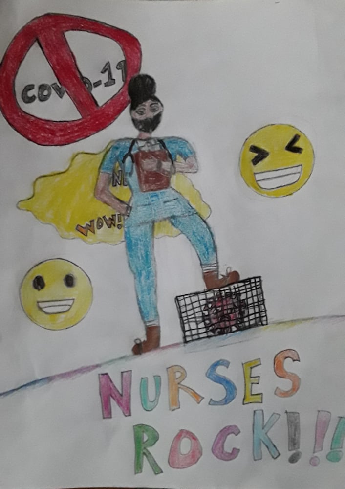 Art from the Heart: Kids thank front-line health care workers