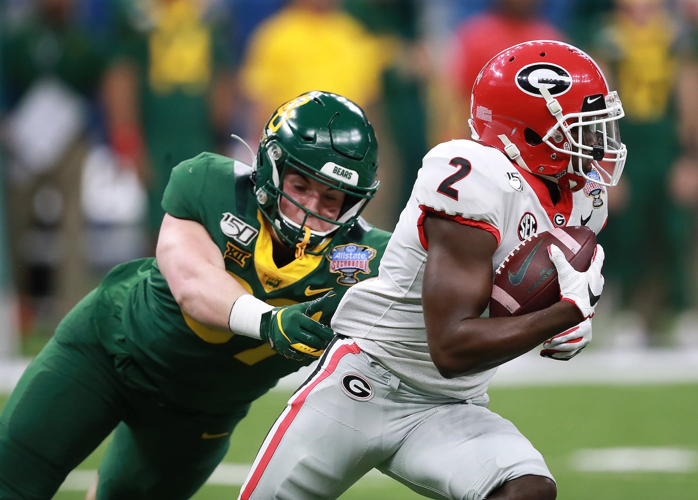 Photos: Bulldogs too much for Baylor in Sugar Bowl