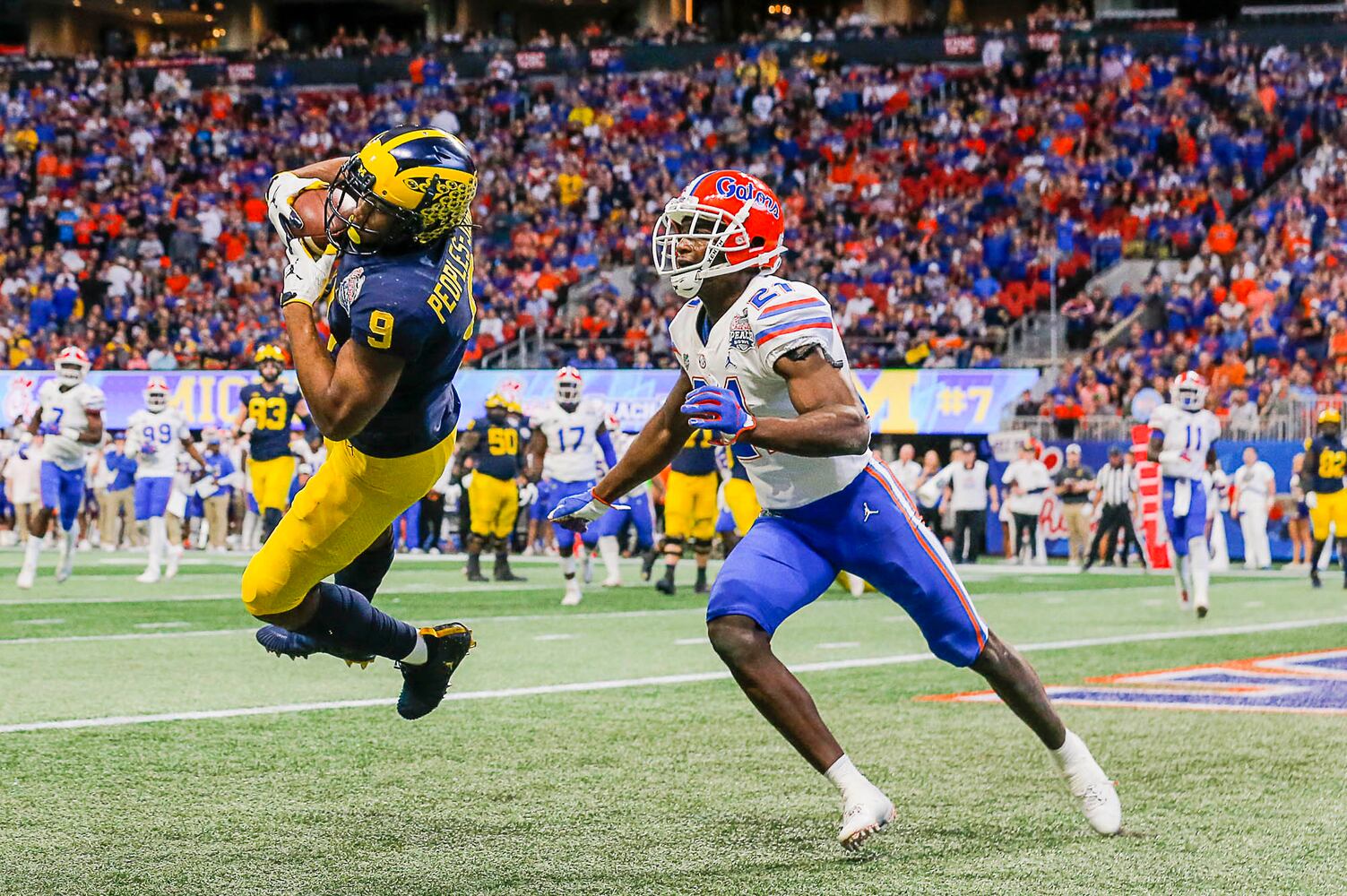 Photos: Florida, Michigan clash in Chick-fil-A Peach Bowl