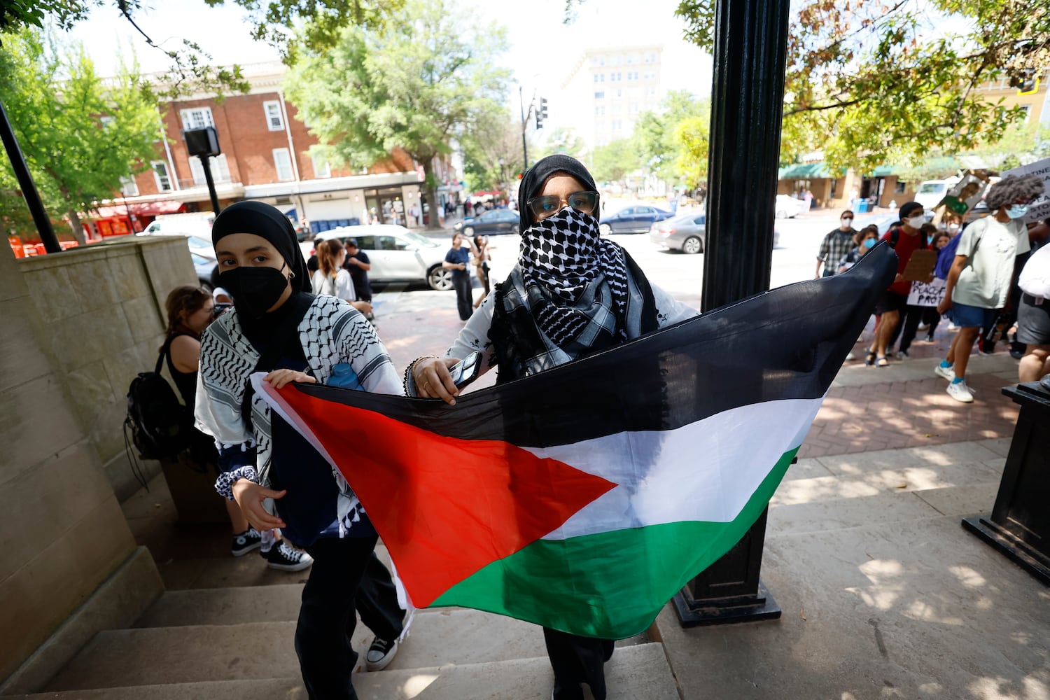 University of Georgia campus Pro-Gaza protest