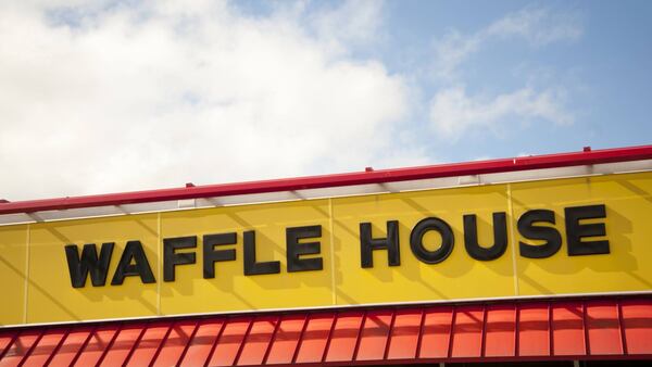 Fantasy Football bet payoff at Waffle House