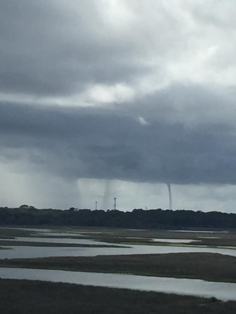 Waterspout spotted at Ponte Vedra Beach