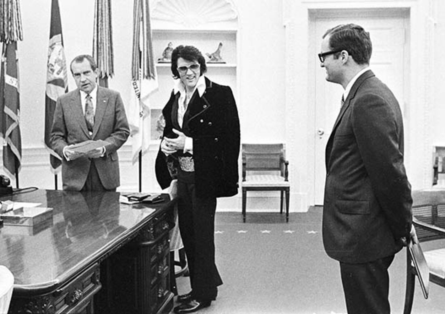 Elvis and Richard Nixon