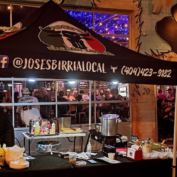 Pop-up Jose's Birria Local makes appearances at breweries across metro Atlanta. / Courtesy of Jose's Birria Local