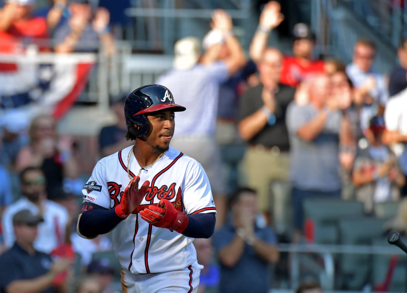 Photos: Braves seek Game 1 win over the Cardinals