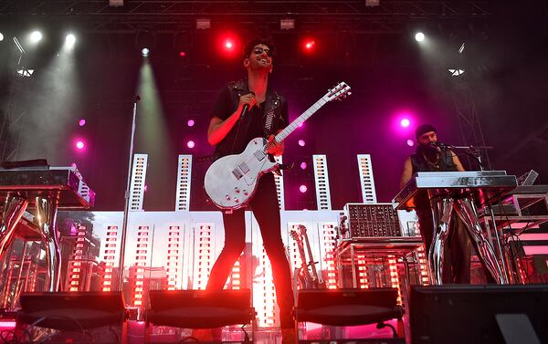 Atlanta  Chromeo performs at Music Midtown. The two-day festival includes Imagine Dragons, Kendrick Lamar, and Post Malone. RYON HORNE/RHORNE@AJC.COM