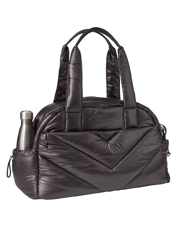 Caraa x Athleta weekender bag. CONTRIBUTED