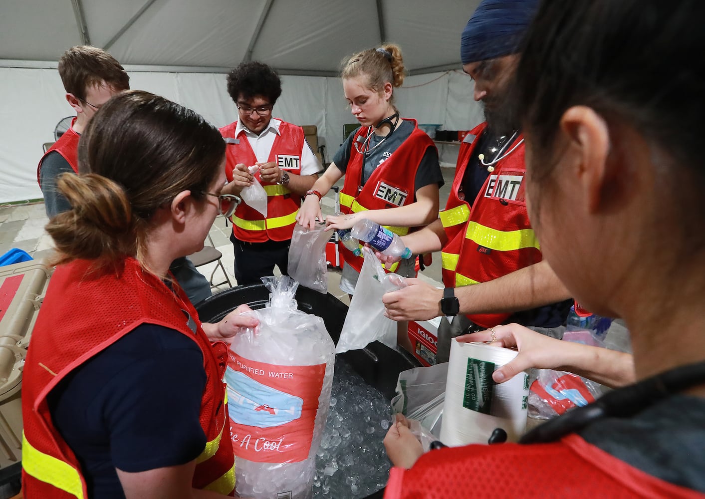 PHOTOS: Scenes at 2019 AJC Peachtree Road Race