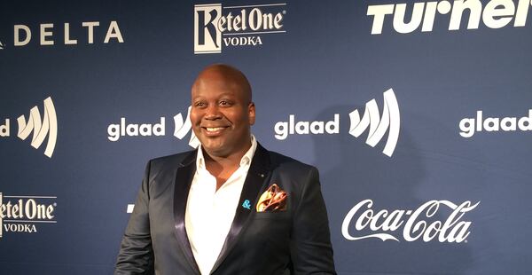  Titus Burgess was honored during the GLAAD gala. Photo: Jennifer Brett