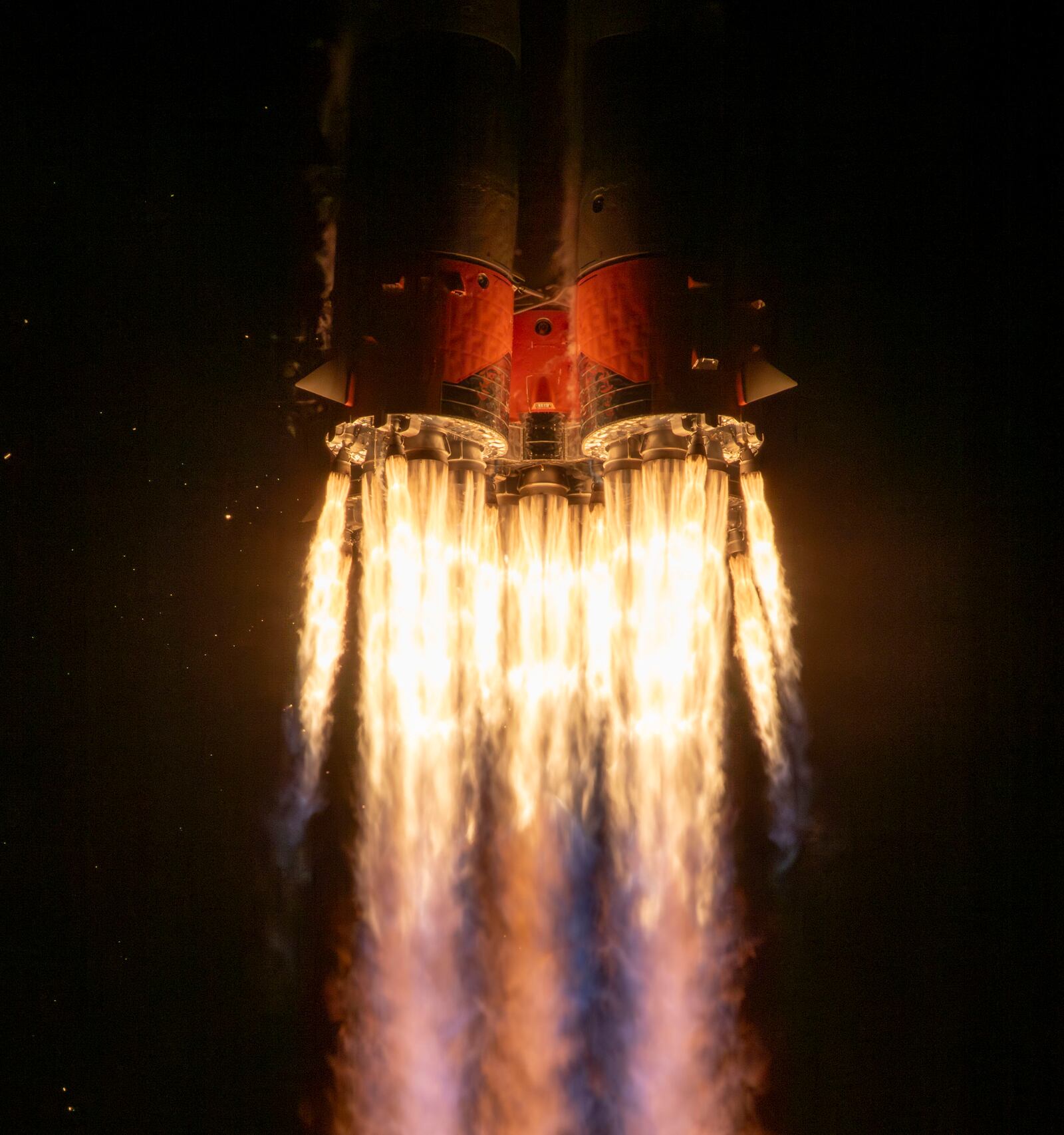 In this image provided by NASA, a Soyuz rocket carrying Roscosmos cosmonauts Alexey Ovchinin, Ivan Vagner and NASA astronaut Don Pettit, a new crew to the International Space Station (ISS), blasts off from the Russian leased Baikonur cosmodrome in Kazakhstan, Wednesday, Sept. 11, 2024. (Bill Ingalls/NASA via AP)