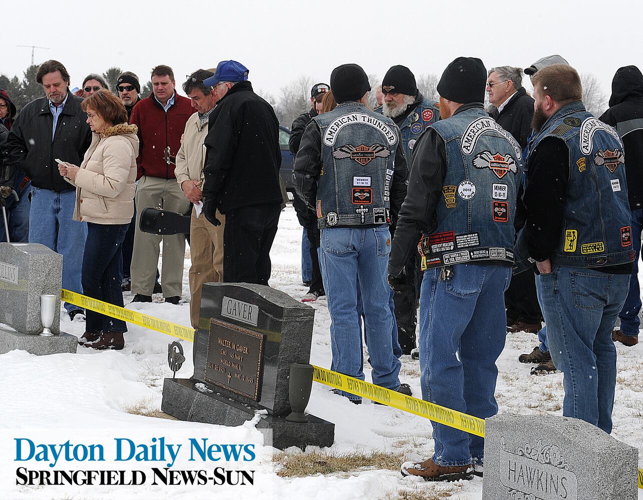 Local man buried on motorcycle