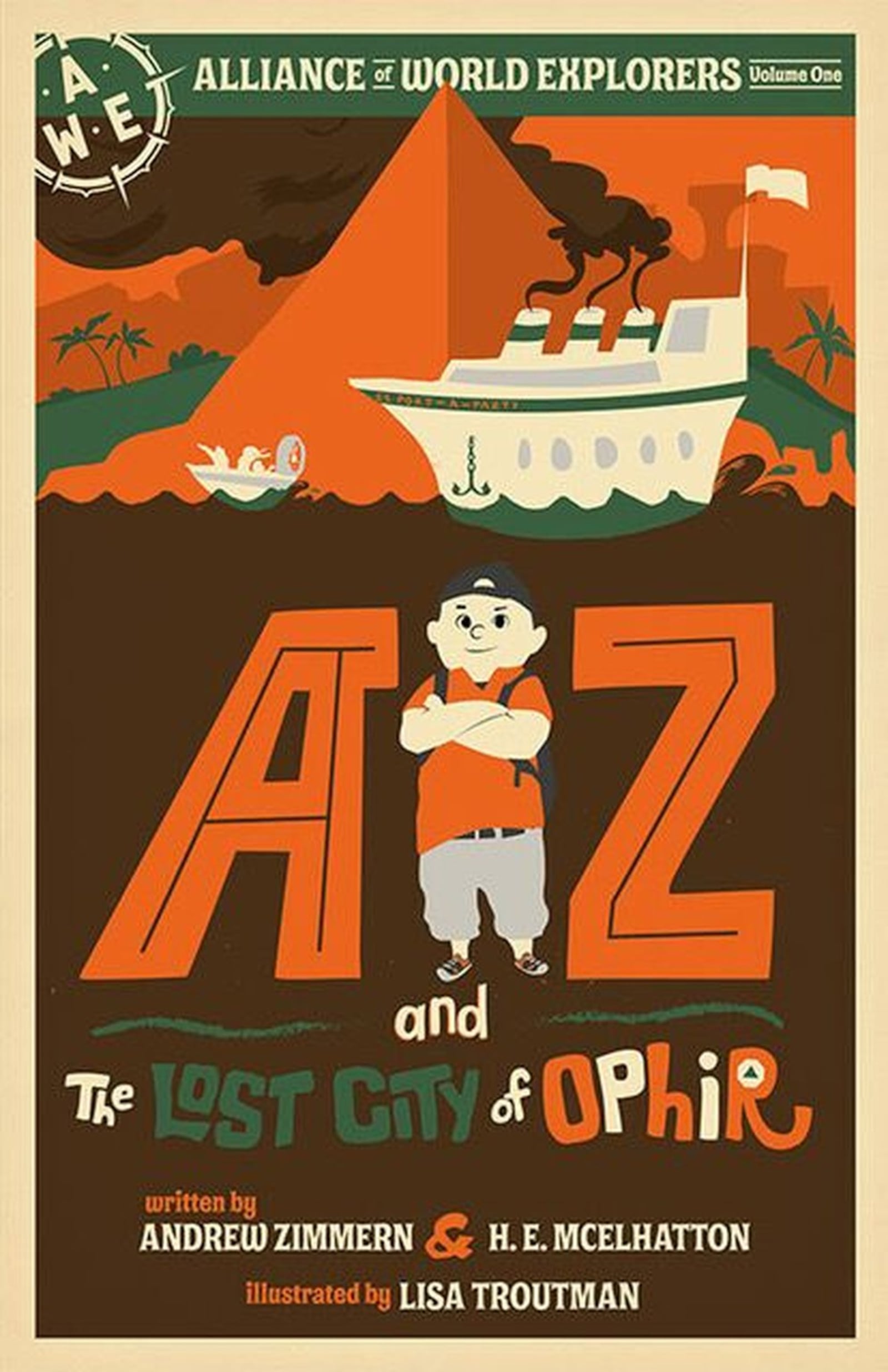 “AZ and the Lost City of Ophir” by Andrew Zimmern and H.E. McElhatton