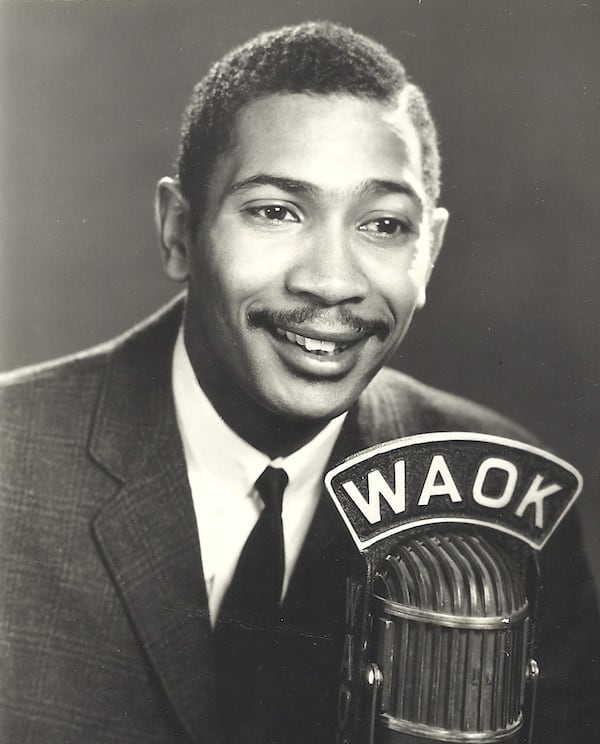 Burke Johnson was a 1960s jock when WAOK was an R&B station. CREDIT: Georgia Radio Hall of Fame