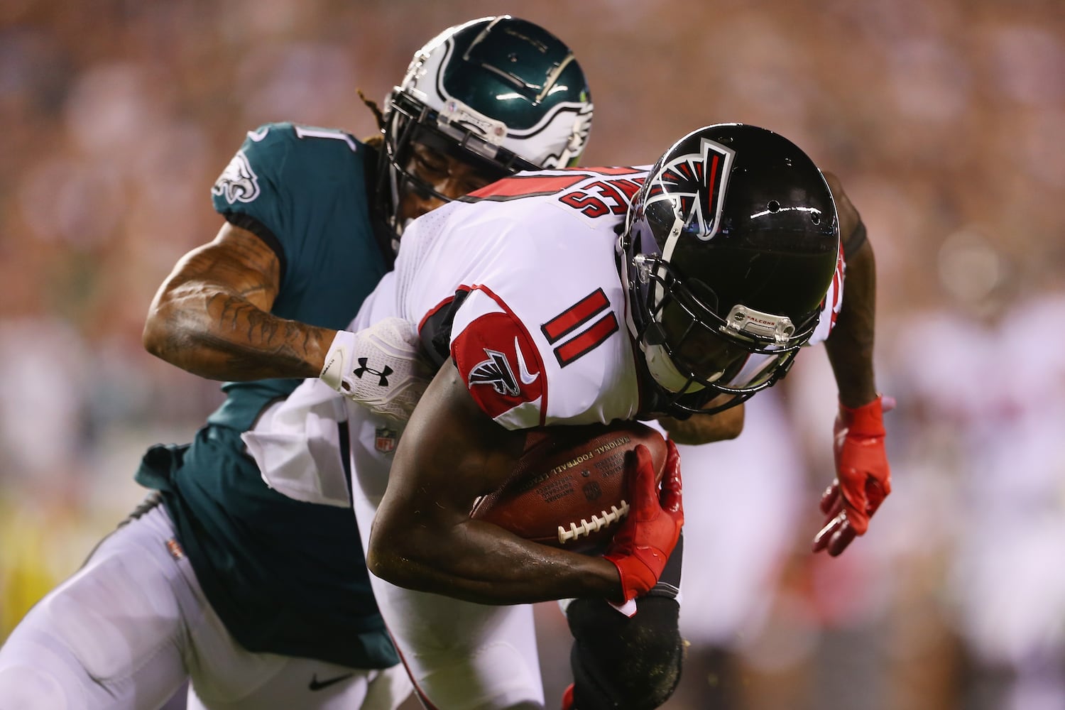 Photos: Falcons open season against Eagles