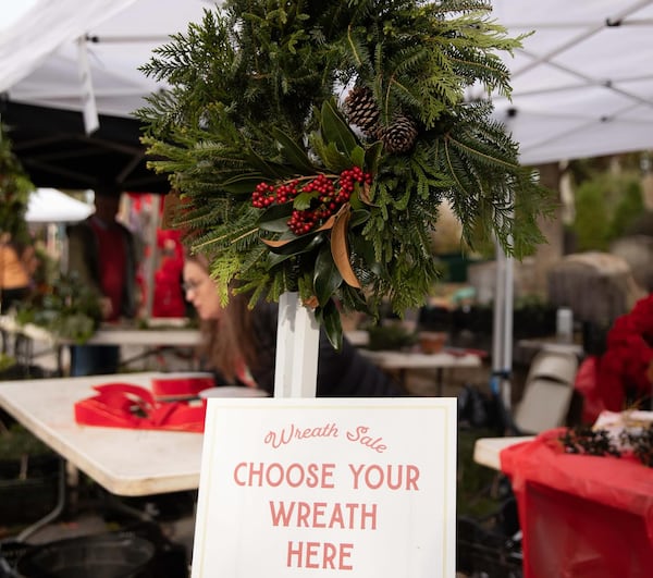 Frasier fir wreaths that you can customize with bows and greenery will be sold at Oakland Cemetery during its Holiday Spirit event.