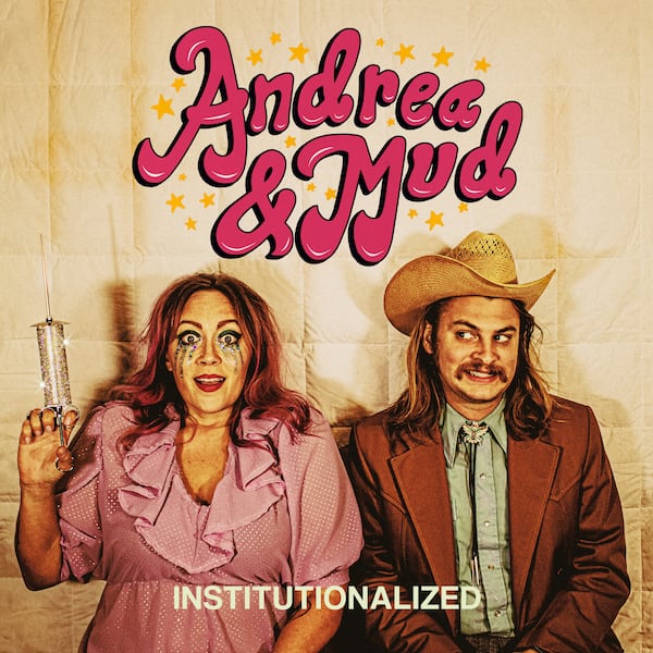 Andrea & Mud are an Atlanta-based surf western duo. Their third album "Institutionalized" dropped on April 19, 2024. Photo credit: Andrea & Mud