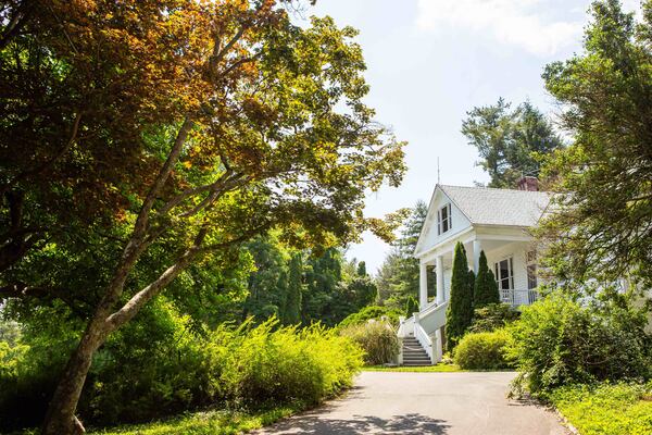 Carl Sandburg Home National Historic Site in Flat Rock, N.C. 
(Courtesy of Tim Robison)