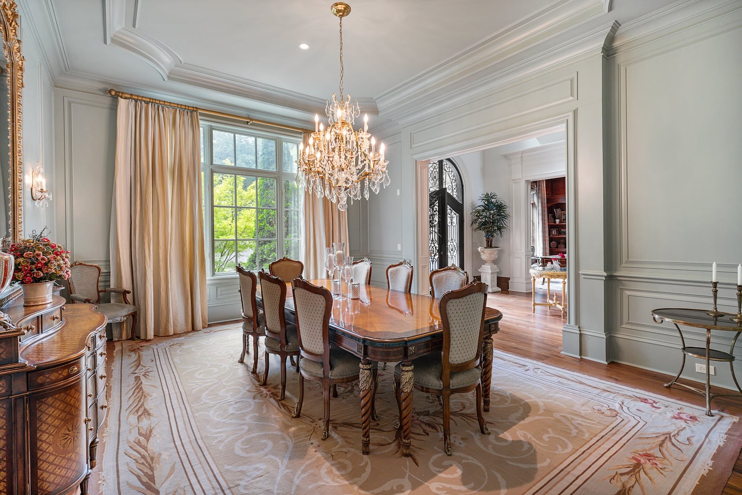 Live in luxury in 8-bedroom $4.5 million custom Sandy Springs manor