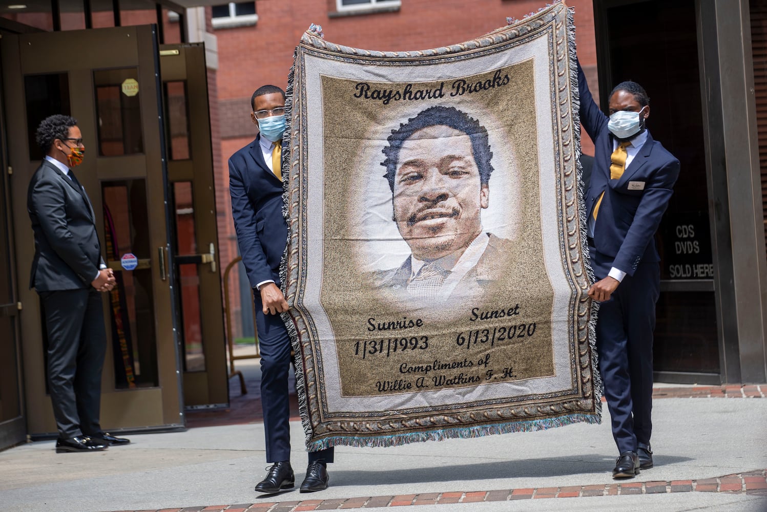 PHOTOS: Rayshard Brooks funeral at Ebenezer Baptist Church