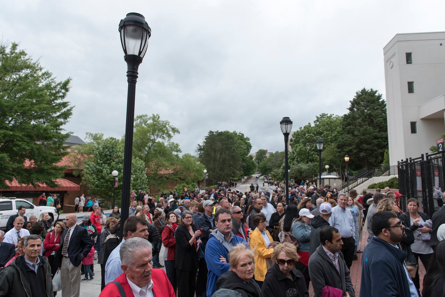 UGA graduation ceremony